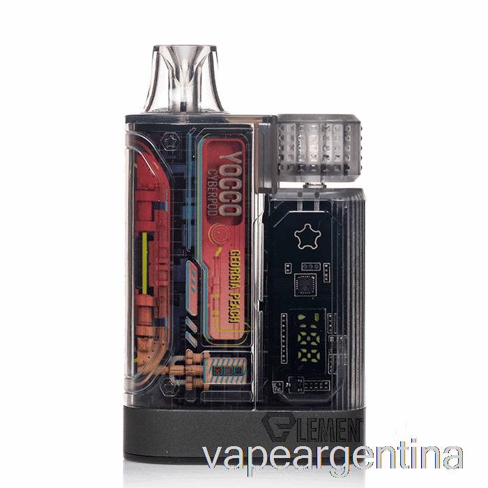 Yocco Cyberpod 12000 Vape Desechable Georgia Peach Descartable